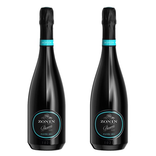 Zonin Prosecco Cuvee DOC 1821 Duo Gift Set